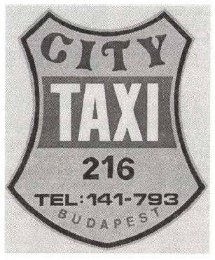 City Taxi logó a kezdetekből