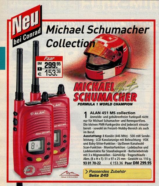 Alan 451 Michael Schumacher edition