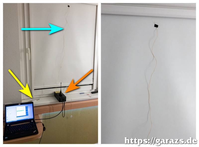 Referencia: az "egy szál drót" antenna