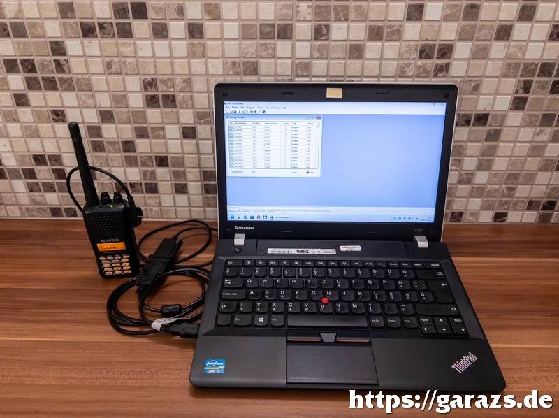 Kenwood TH-K40E programozása