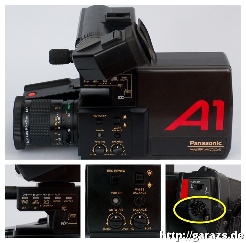 Panasonic A1 video camera