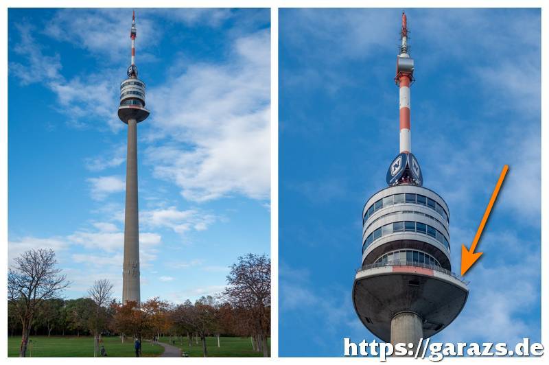 A bécsi Donauturm TV-torony