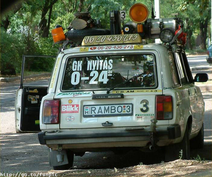 Rambo-3 kocsija