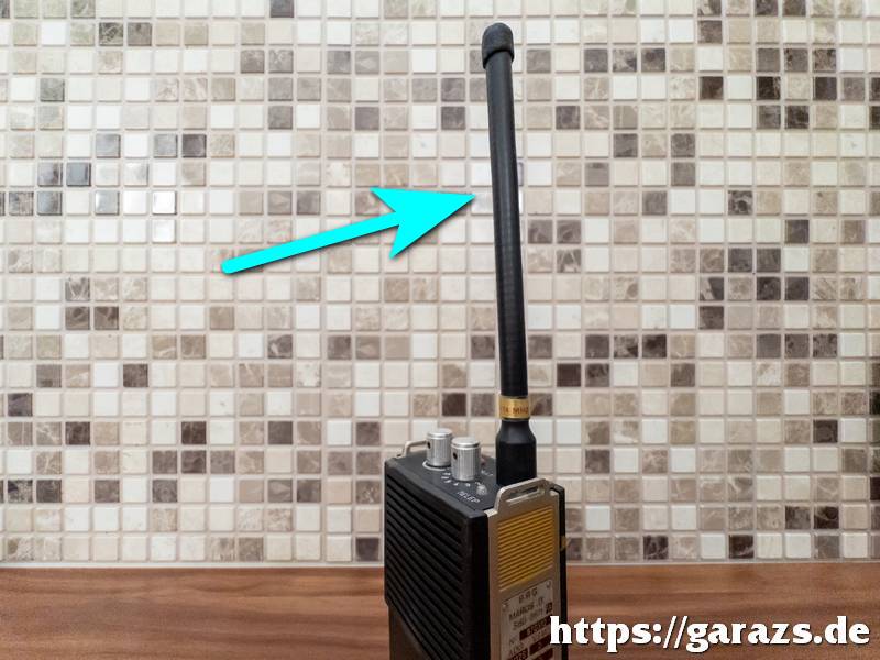 BRG Flexant egy MAROS-D rádión