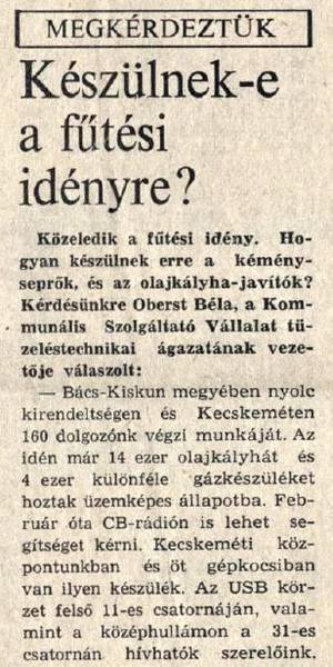 Kecskeméti Kommunális Szolgáltató Vállalat