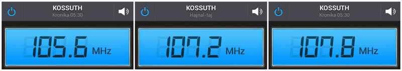 Beragadt Kossuth RDS radiotext-ek