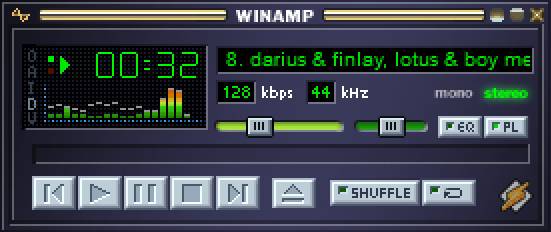 Internetes stream lejátszása WinAmp-ban