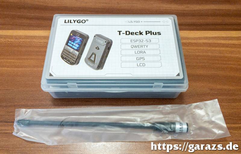T-Deck Plus 868 doboz és antenna
