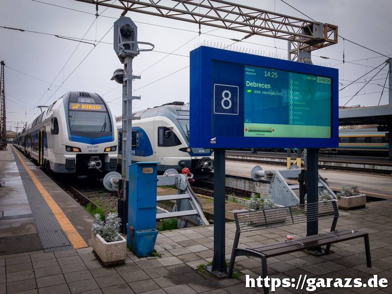 LoRa APRS FLIRT motorvonatból