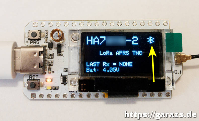 LoRa panel már mint TNC modem