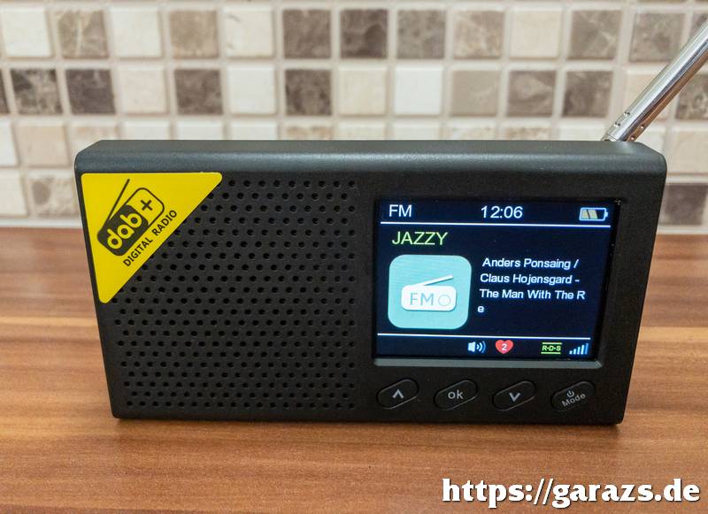 Analóg FM vétel RDS-szel