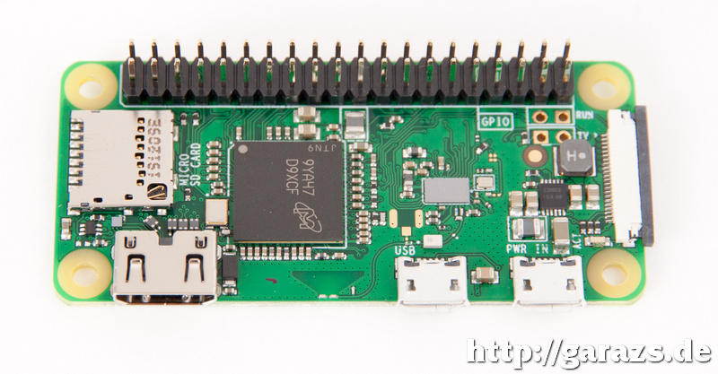 Raspberry Pi Zero_W - Az alapgép 