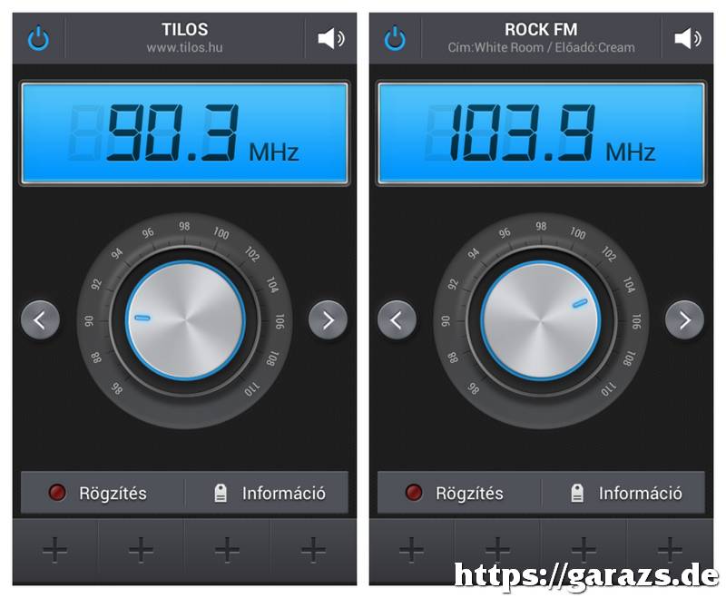 Samsung FM-rádió app