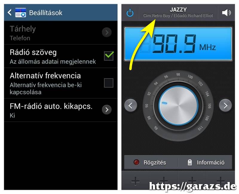 Az RDS dekódolás indítása