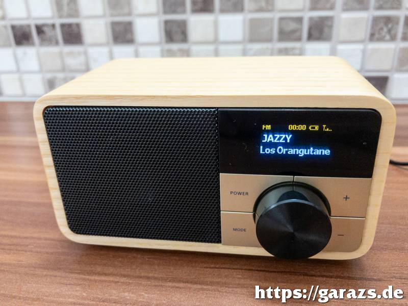 Sangean DDR-7 előlap