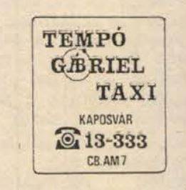 Tempó-Gábriel Taxi
