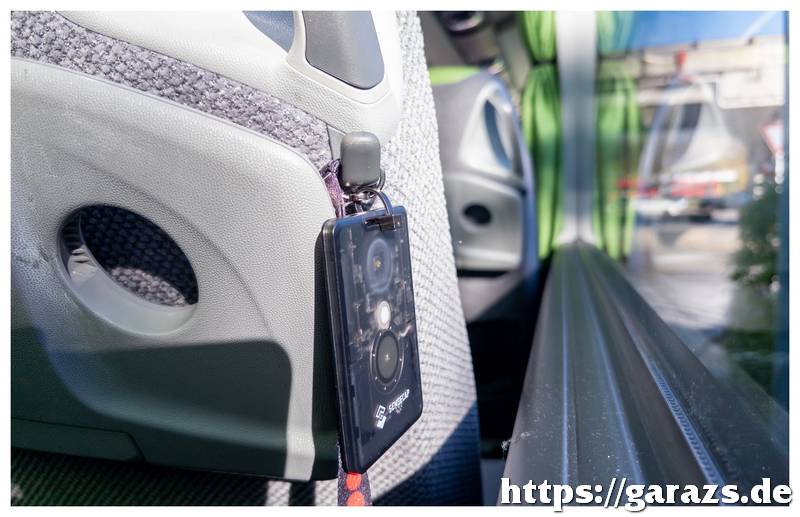 SenseCAP T1000-E autóbuszon