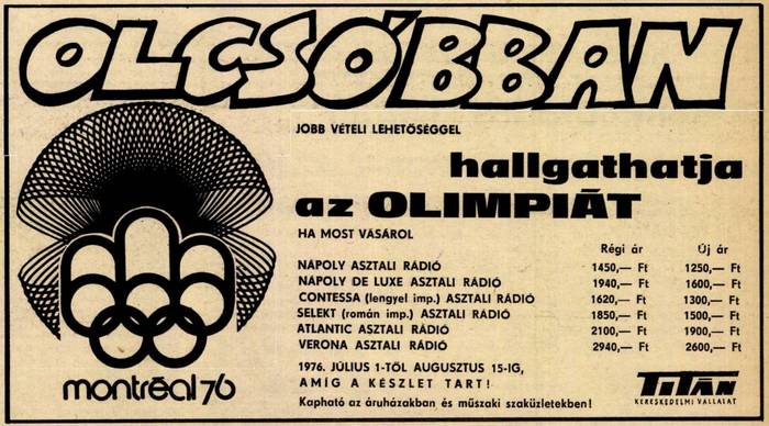 Nápoly de luxe újsághirdetés